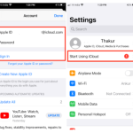 how to sign out of iCloud