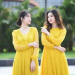 yellow dresses for women